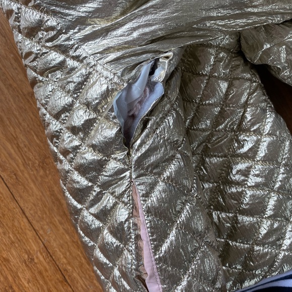 egg Girls Bomber Jacket with Banded Waist - Picture 2 of 5